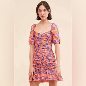 SAYLOR Anthropologie Floral Print Joelene Dress